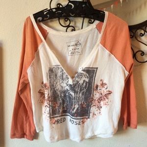 SOLD FILLMORE Free People Red Rose Rockstar